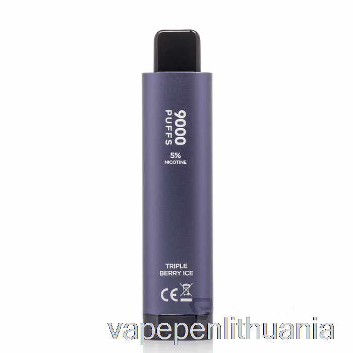 Hqd Cuvie Plus 2.0 9000 Vienkartinis Trijų Uogų Ledo Vape Skystis